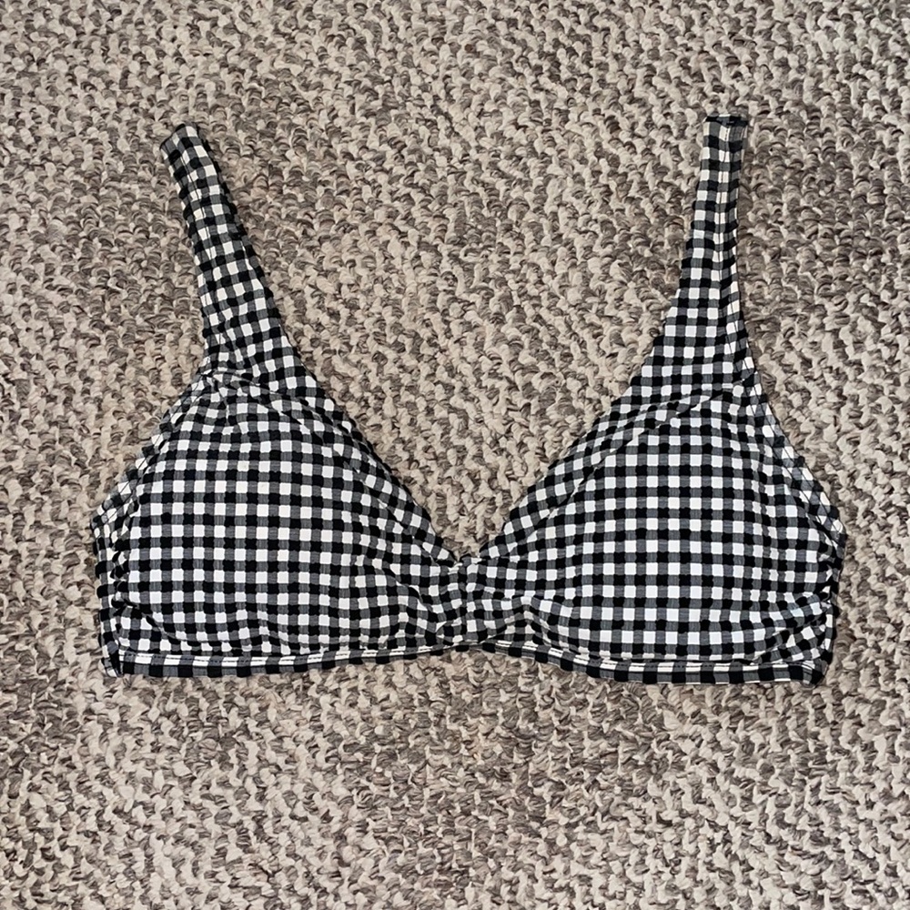 Women’s heat murdocks bikini top checkered new
